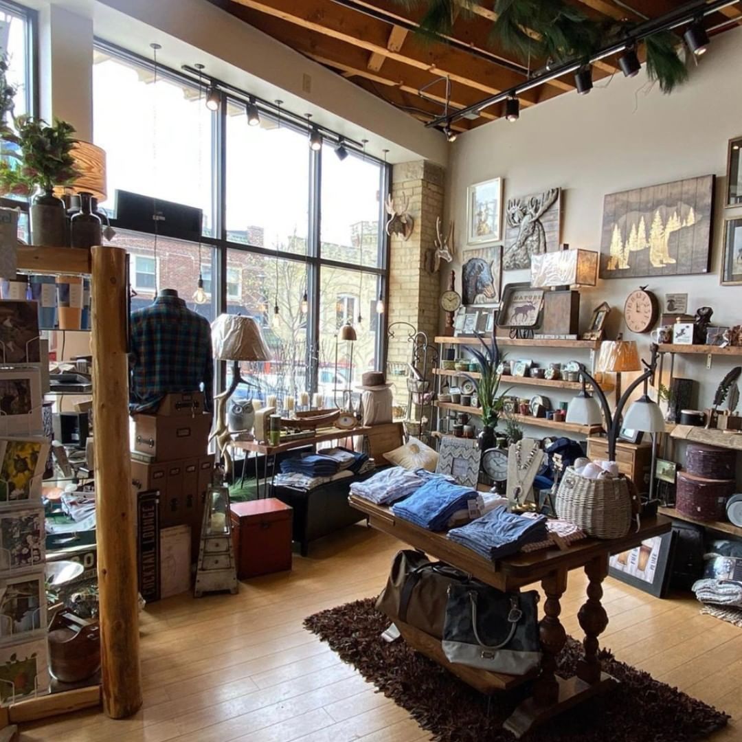 Interior of Flannel Fox boutique in Wauwatosa