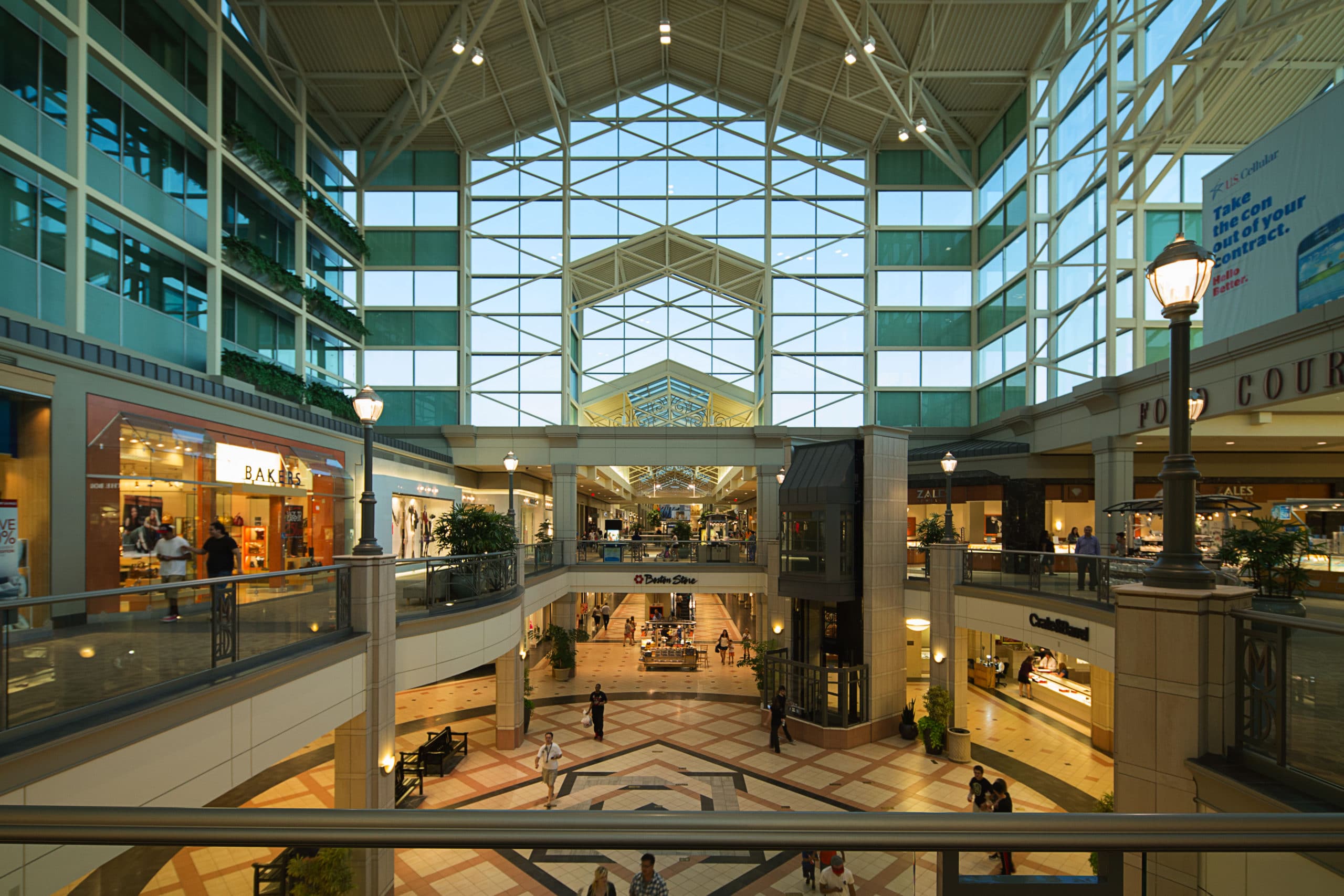 Interior of Mayfair Mall in Wauwatosa, WI